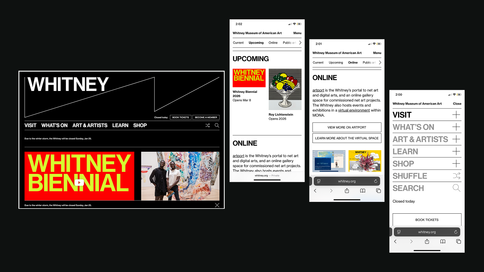 The Whitney research slide
